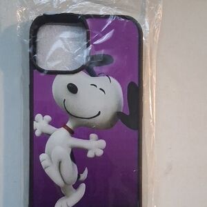 Purple Snoopy Phone Case Iphone 14